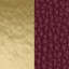 Enveloppe Pc in Gold Burgundy — CE0250-0094