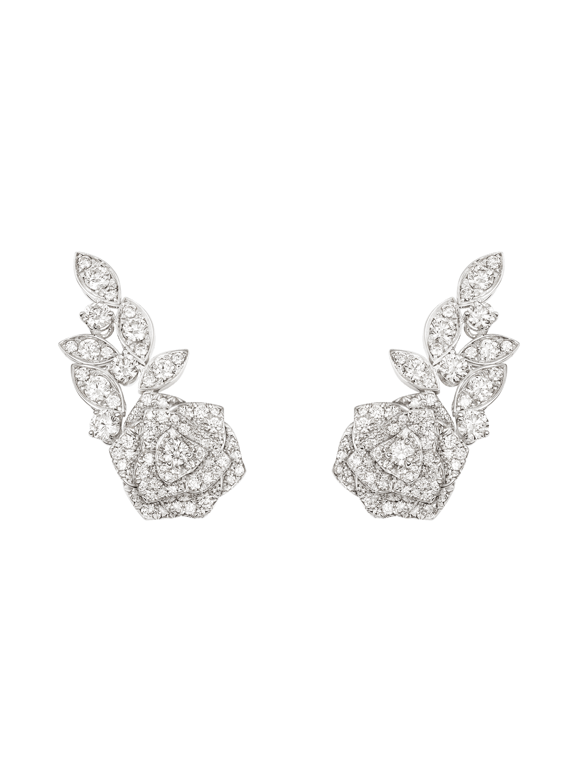 Rose earrings — G38U0076