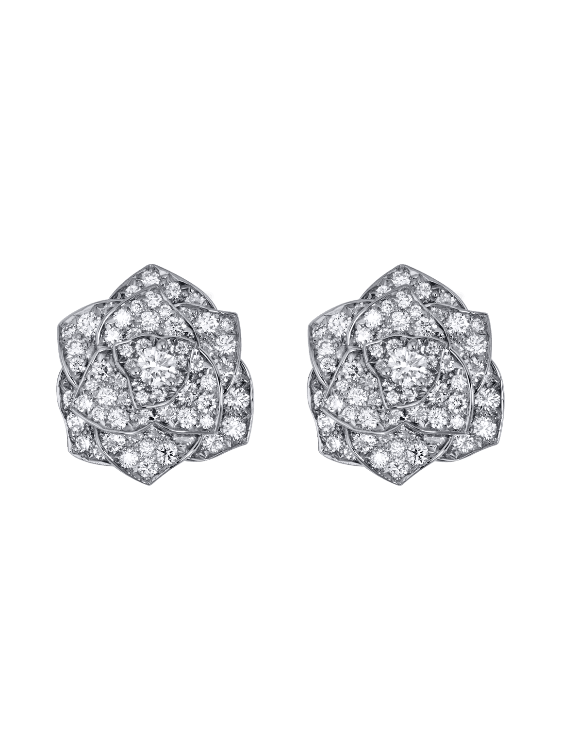 Rose earrings — G38U0072