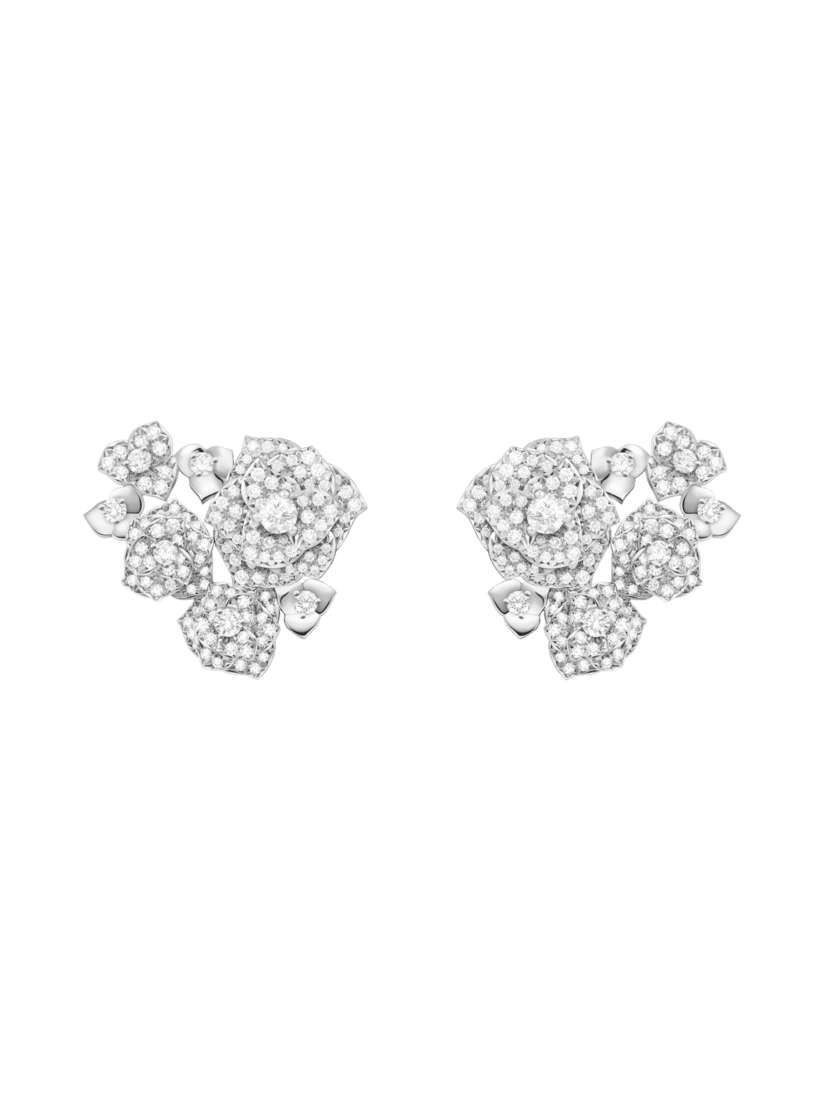 Rose earrings — G38U0090