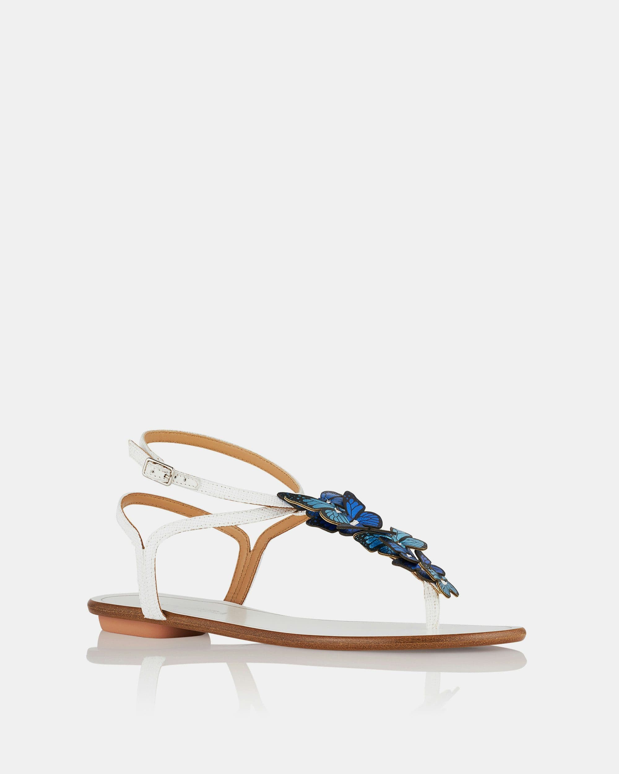 Papillon Sandal Flat — PPLFLAS0-WNL-WMB