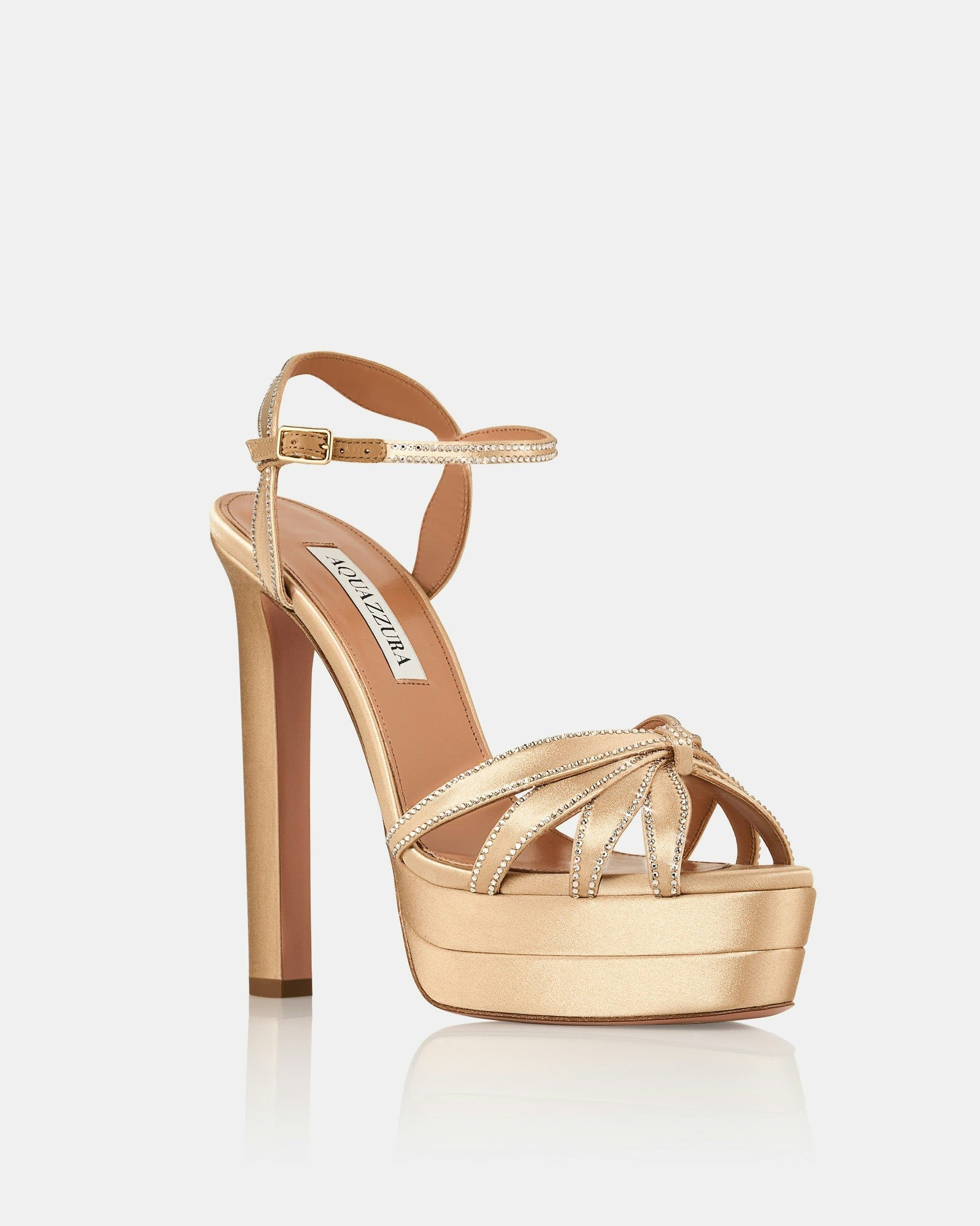 Soulmate Crystal Sandal Plateau 130 — SMCHIGB0-SAT-WND
