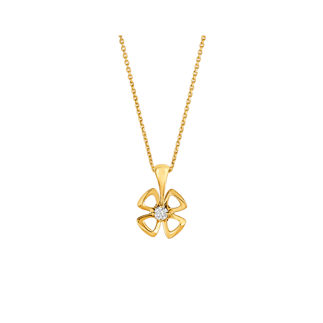 Fiorever Necklace — Yellow gold — 357501