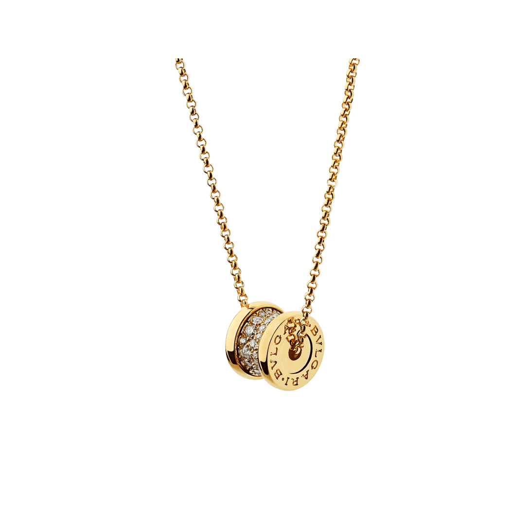 B.zero1 Necklace — Yellow gold, diamonds — CL858979
