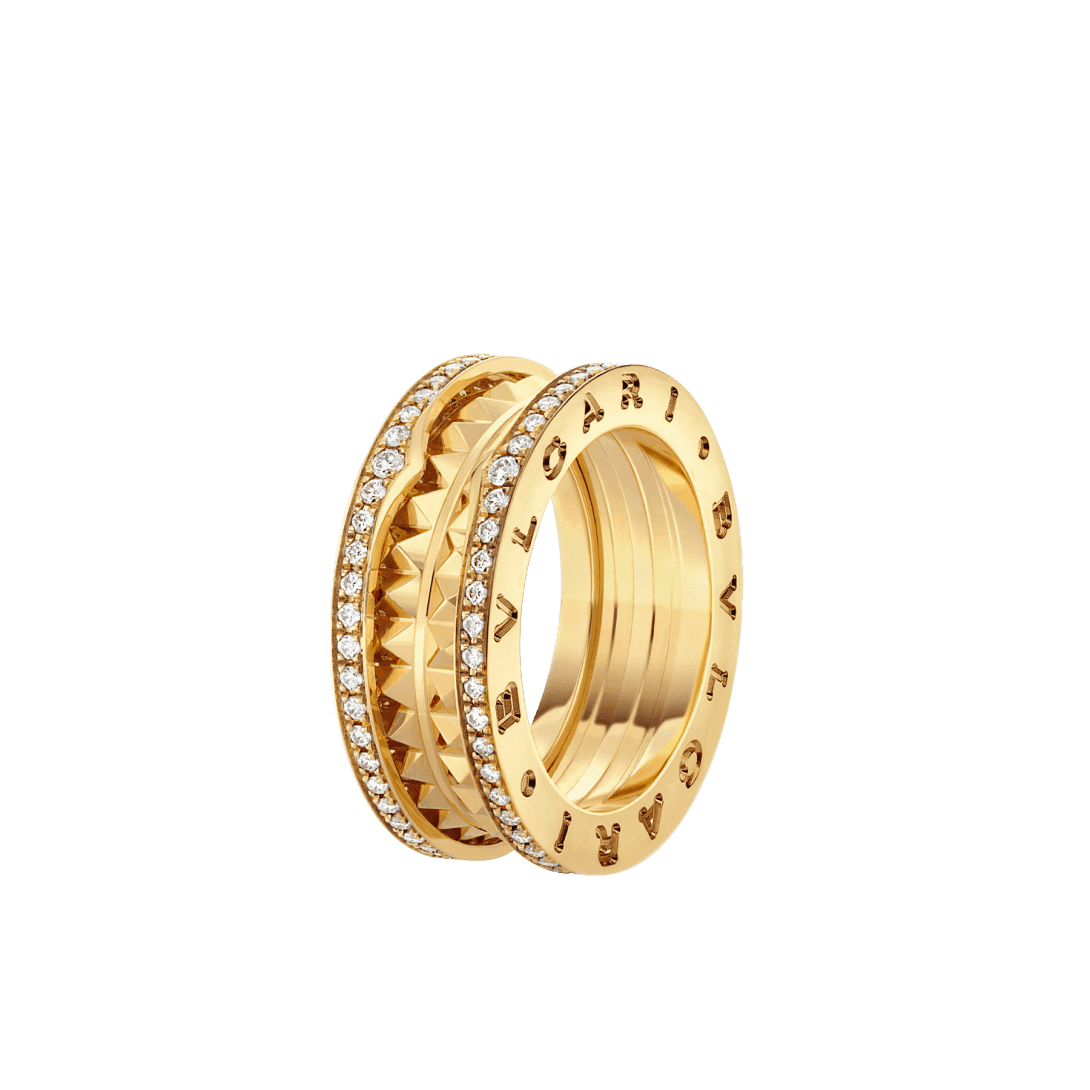 B.zero1 Ring — Yellow gold, diamonds — AN859092