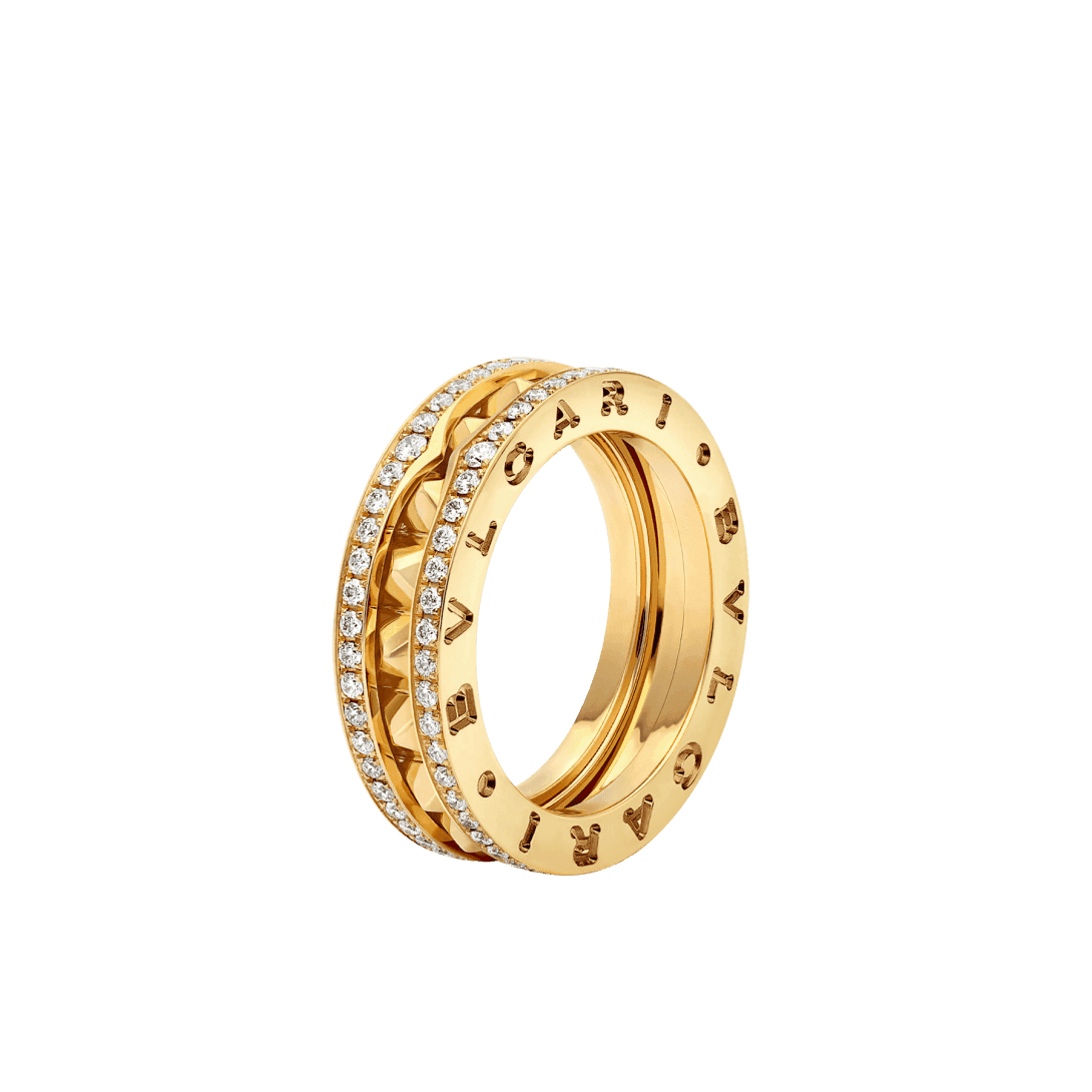B.zero1 Ring — Yellow gold, diamonds — AN859221