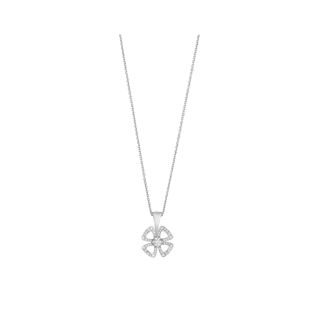Fiorever Necklace — White gold, diamonds — CL859149