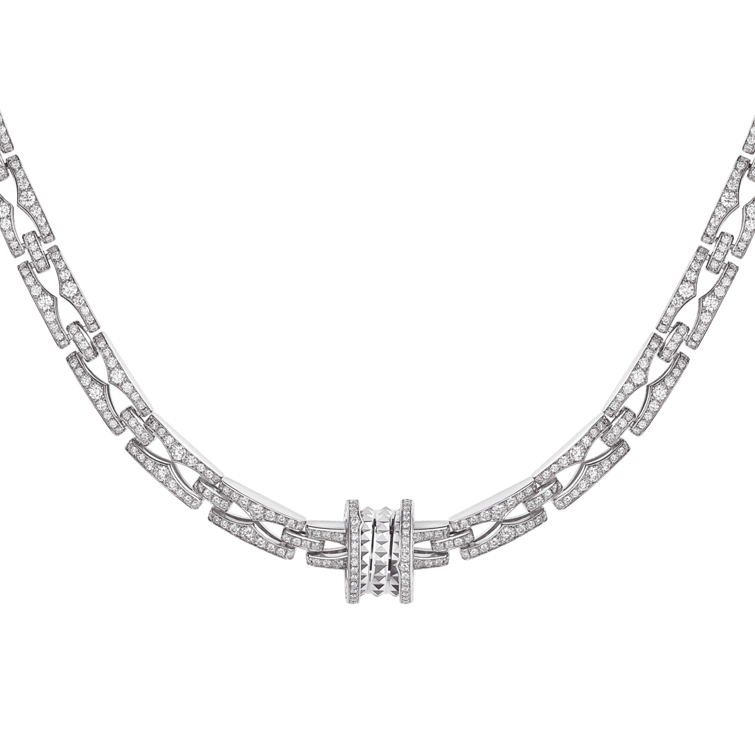 B.zero1 Necklace — White gold, diamonds — CL859164