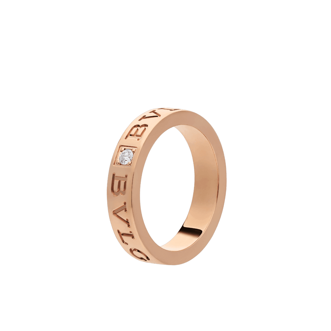 B.zero1 Ring — Rose gold, diamonds — AN854185