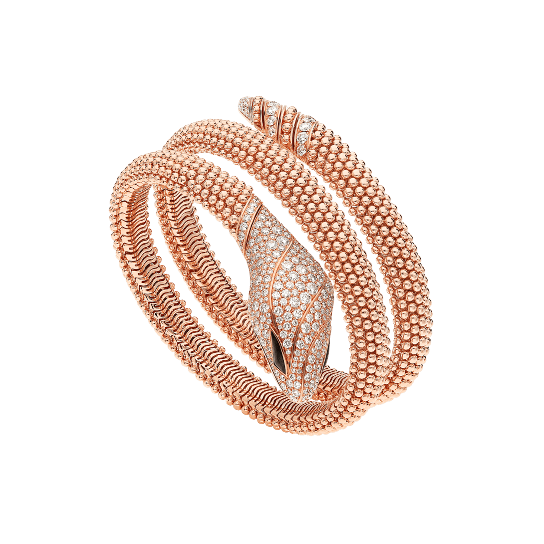 Serpenti Bracelet — Rose gold — 358431