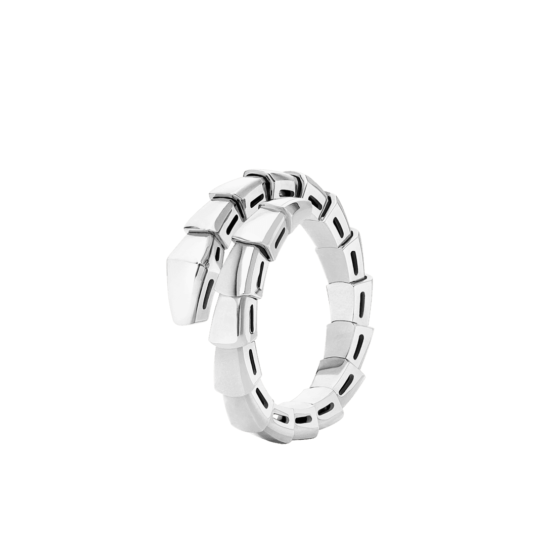 Serpenti Viper Ring — White gold — AN859379