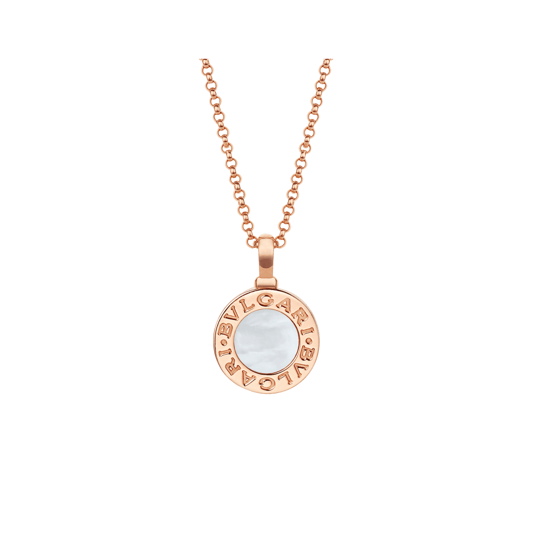 BVLGARI BVLGARI Necklace — Rose gold, mother of pearl — CL859323