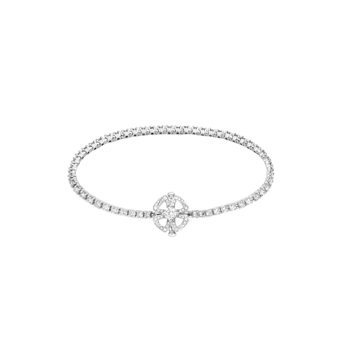 Fiorever Bracelet — White gold, diamonds — BR859289