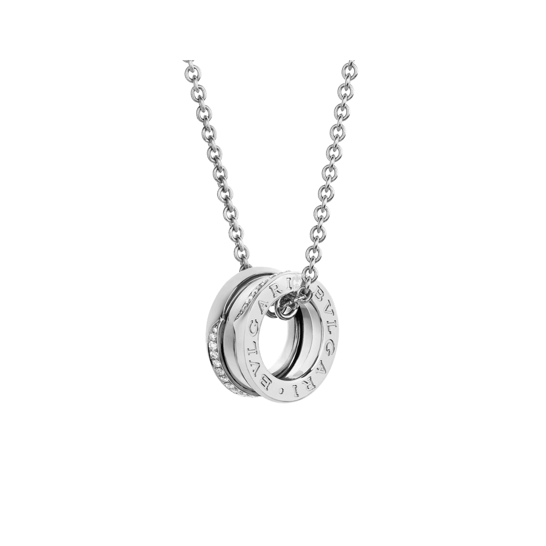 B.zero1 Necklace — White gold, diamonds — CL859818
