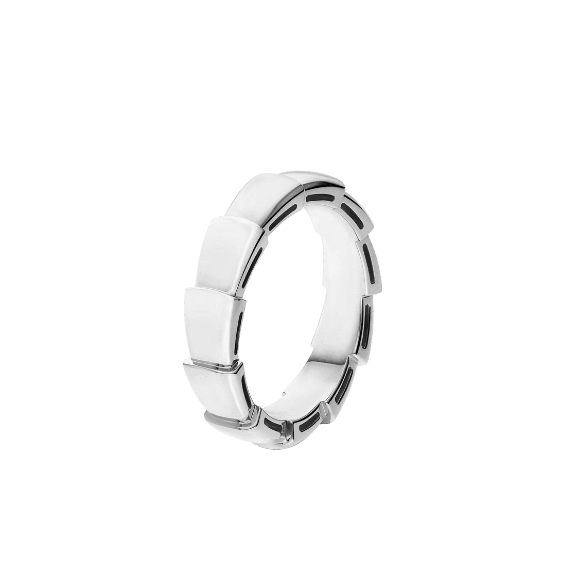 Serpenti Viper Ring — White gold — AN859442