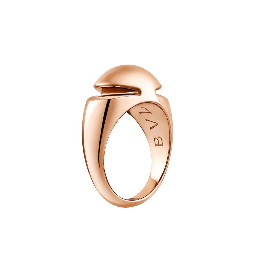Bvlgari Cabochon Ring — Rose gold — AN860189