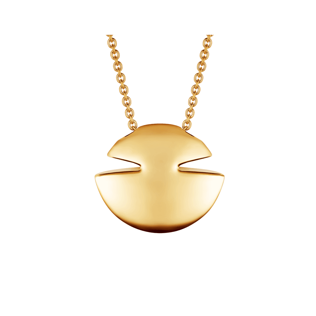 Bvlgari Cabochon Necklace — Yellow gold — CL860215