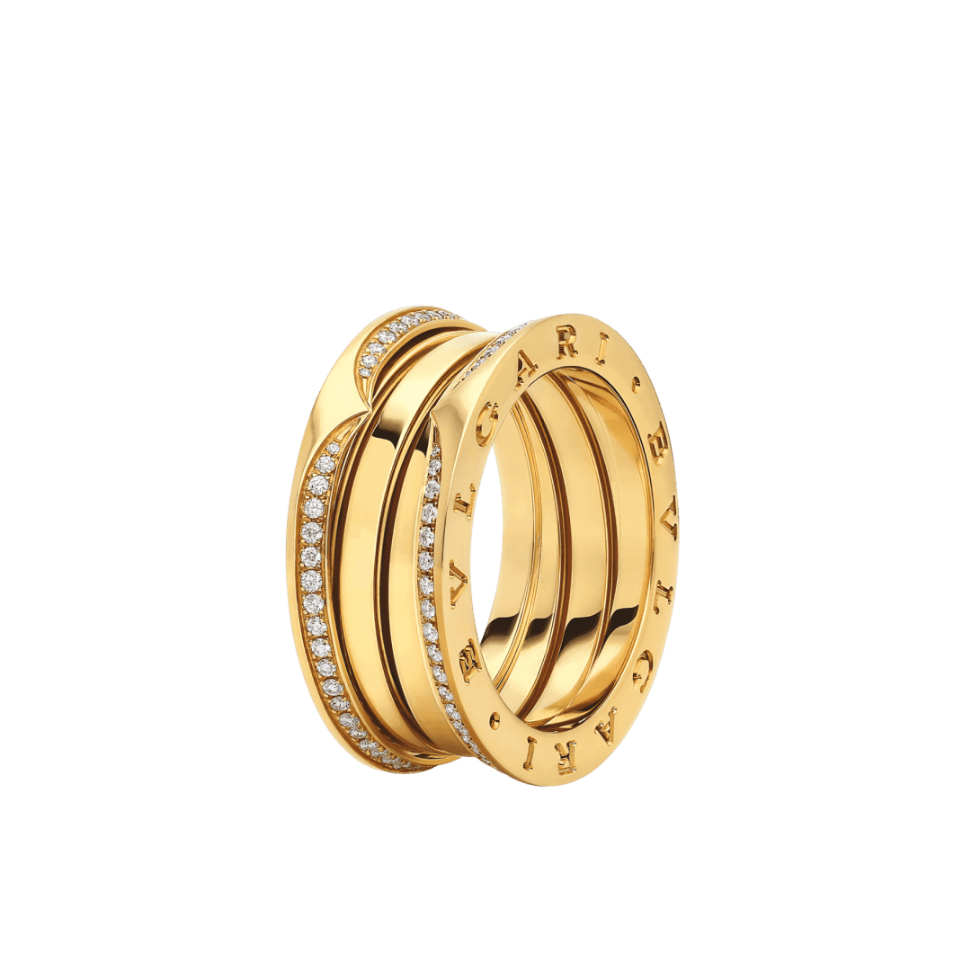 B.zero1 Ring — Yellow gold, diamonds — AN859922