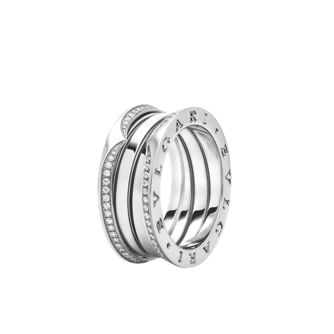 B.zero1 Ring — White gold, diamonds — AN859883
