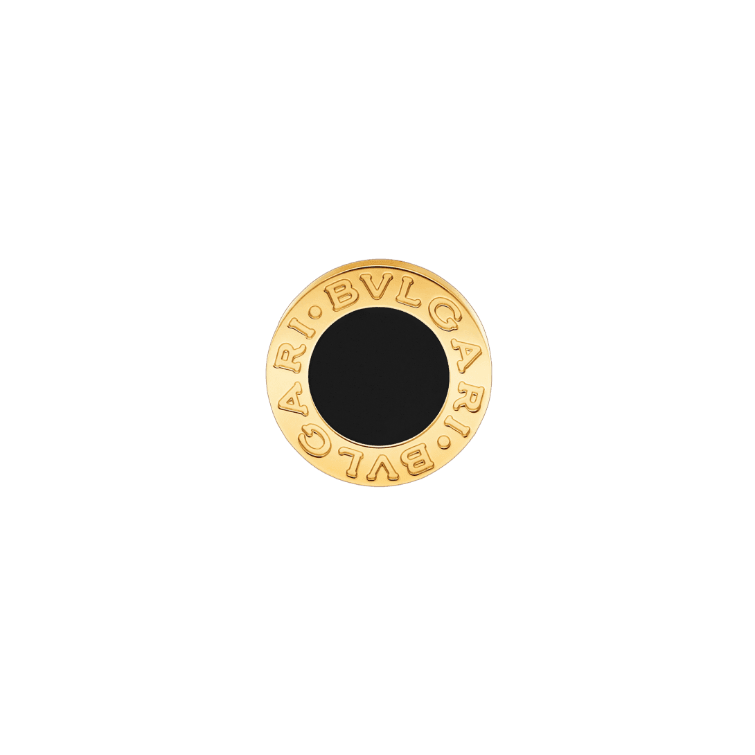 BVLGARI BVLGARI Earring — Yellow gold, onyx — OR860383