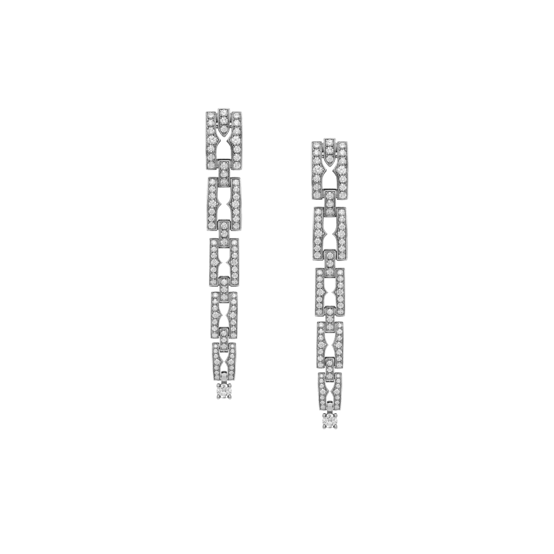 B.zero1 Earrings — White gold, diamonds — OR860062