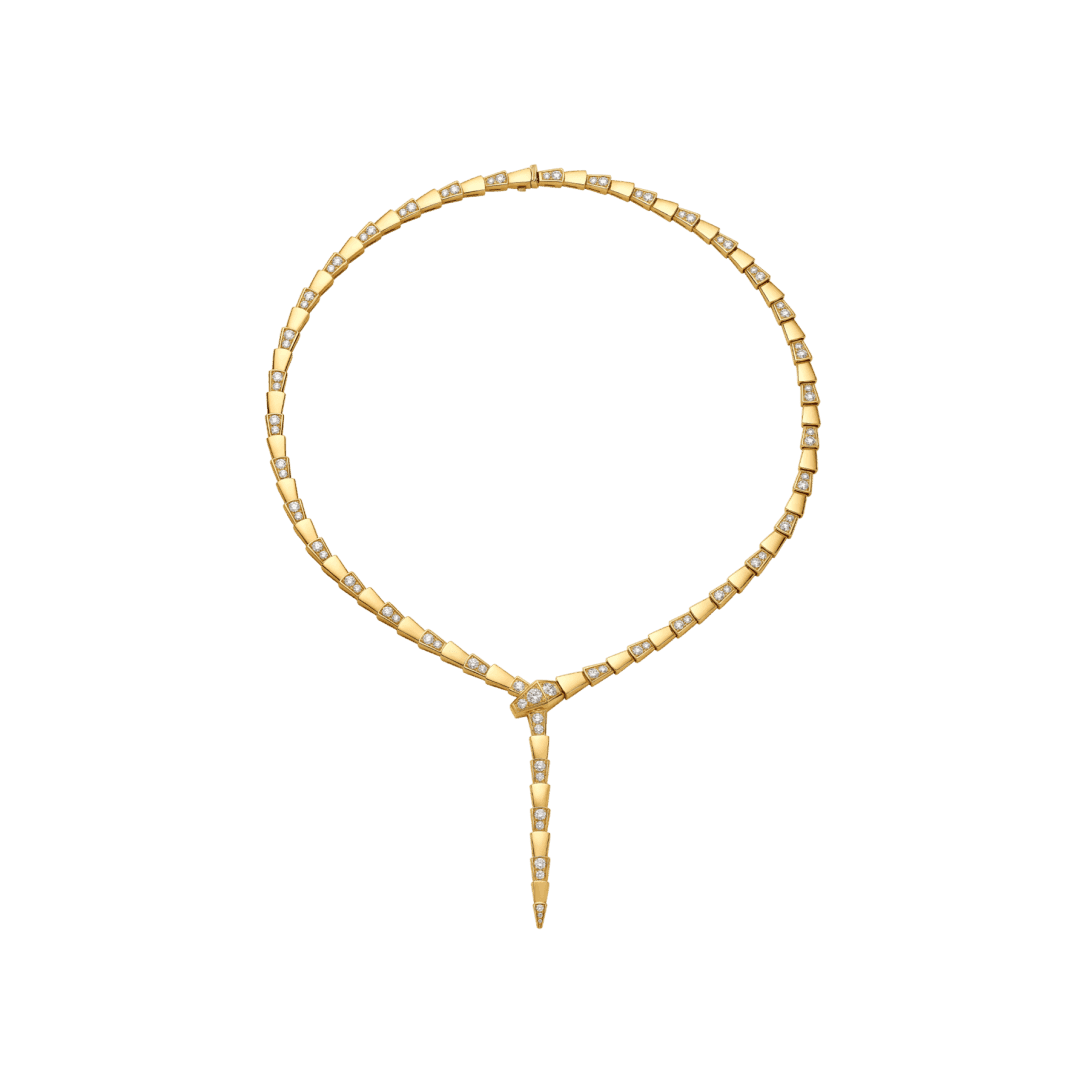 Serpenti Viper Necklace — Yellow gold — CL860386