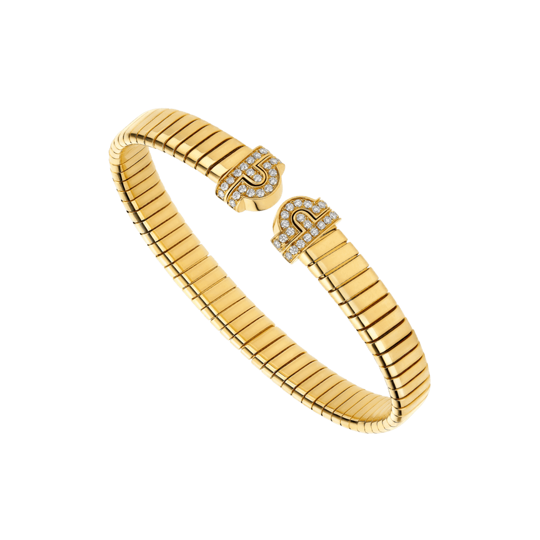 Bvlgari Tubogas Bracelet — Yellow gold — BR860299