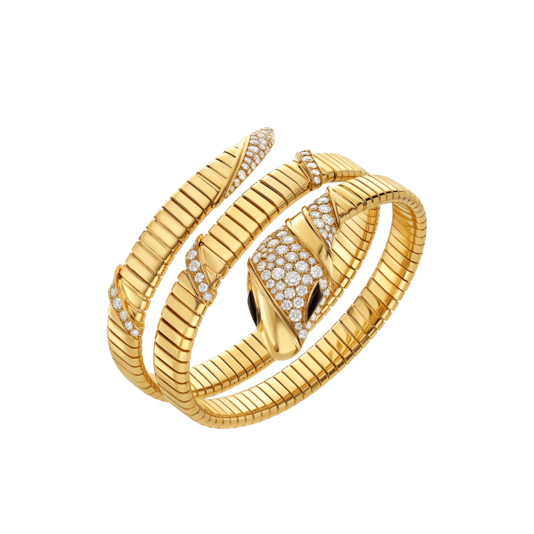 Serpenti Tubogas Bracelet — Yellow gold — BR860265