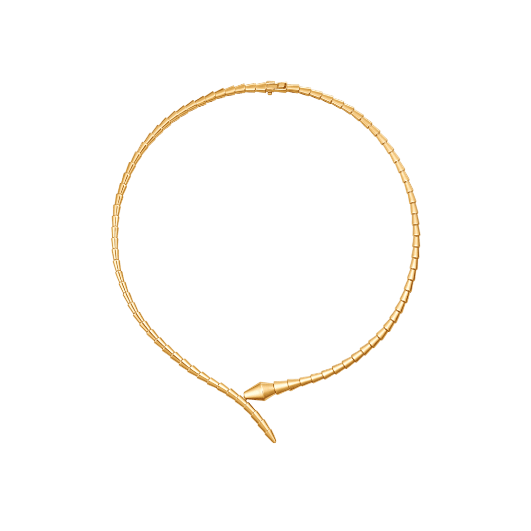 Serpenti Viper Necklace — Yellow gold — CL860029