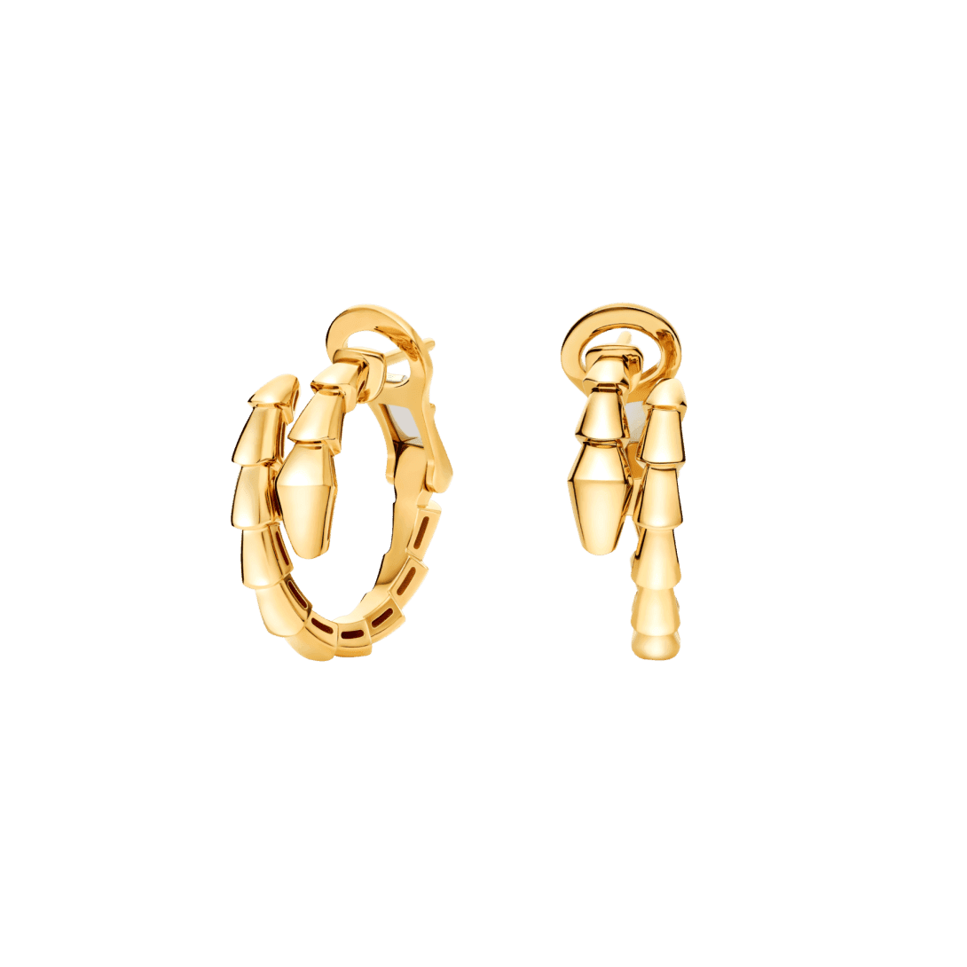 Serpenti Viper Earrings — Yellow gold — OR860239