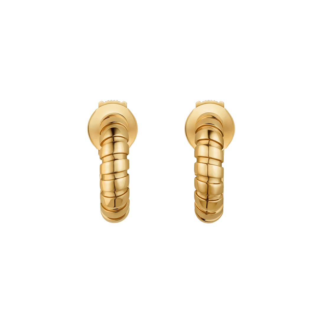 Bvlgari Tubogas Earrings — Yellow gold — OR860538