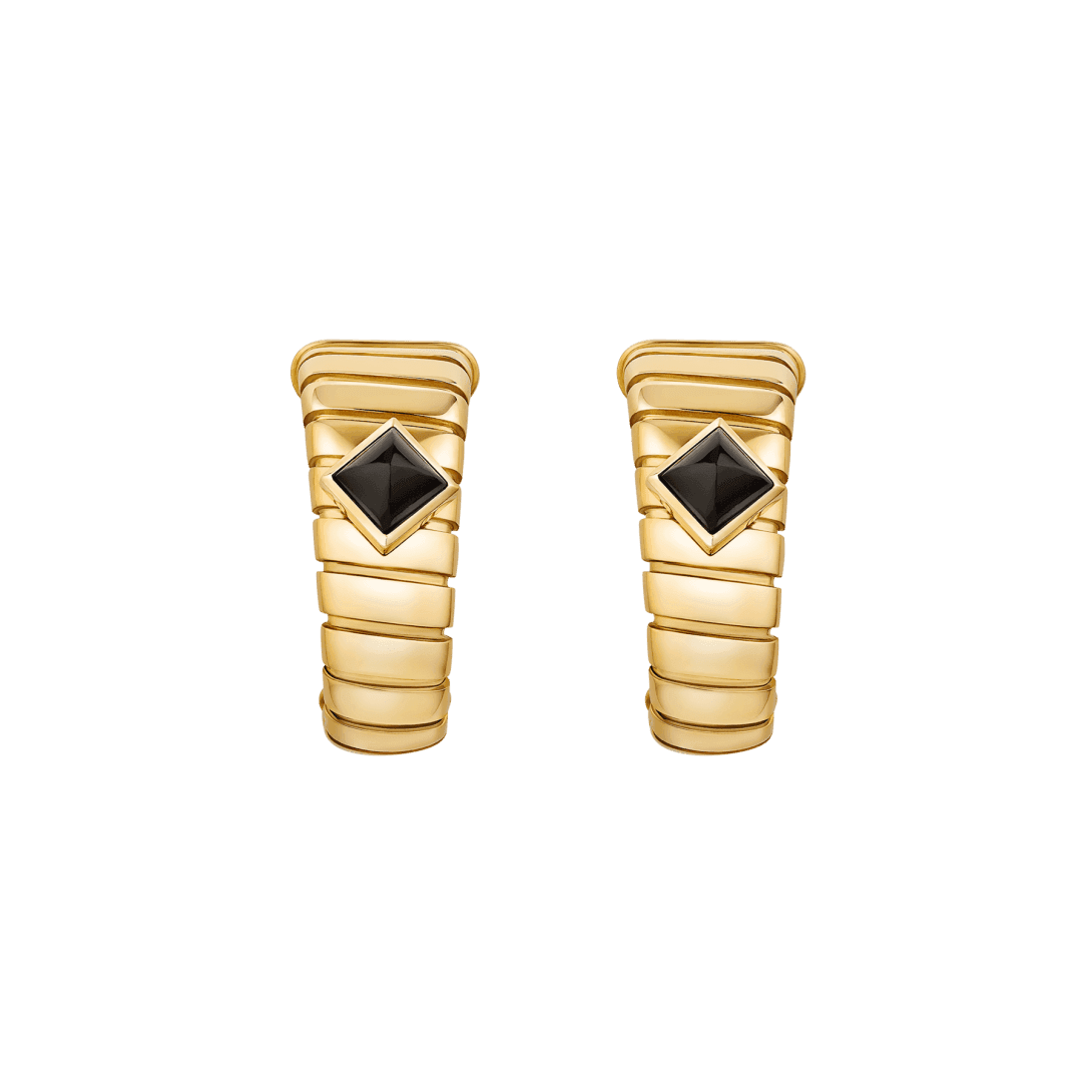 Bvlgari Tubogas Earrings — Yellow gold — OR860412