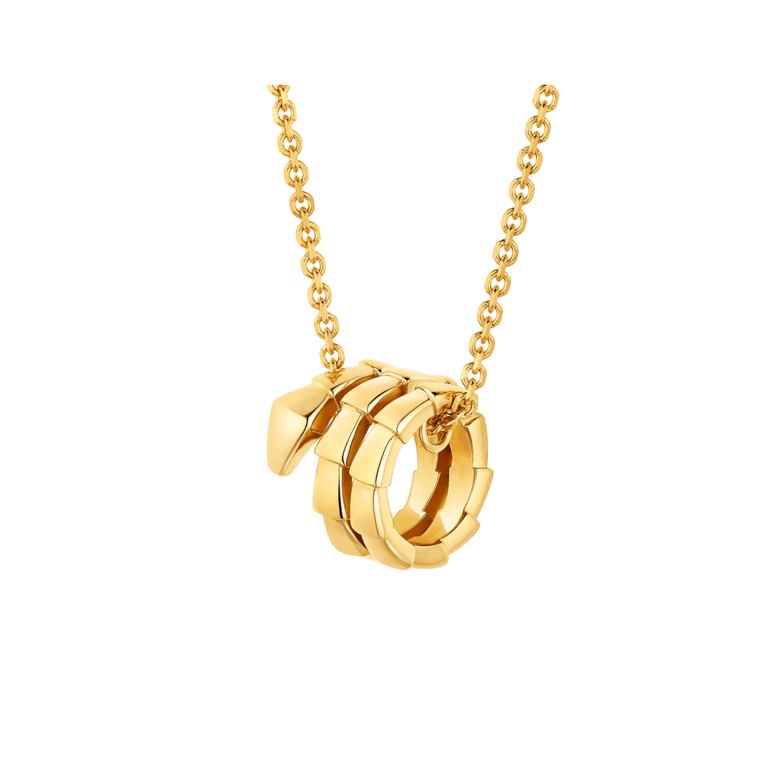Serpenti Viper Necklace — Yellow gold — CL860808