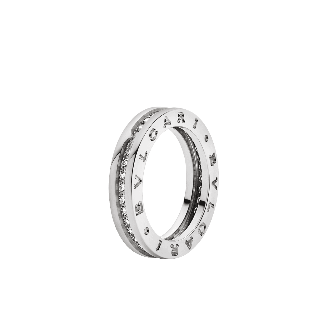 B.zero1 Ring — White gold, diamonds — AN850656