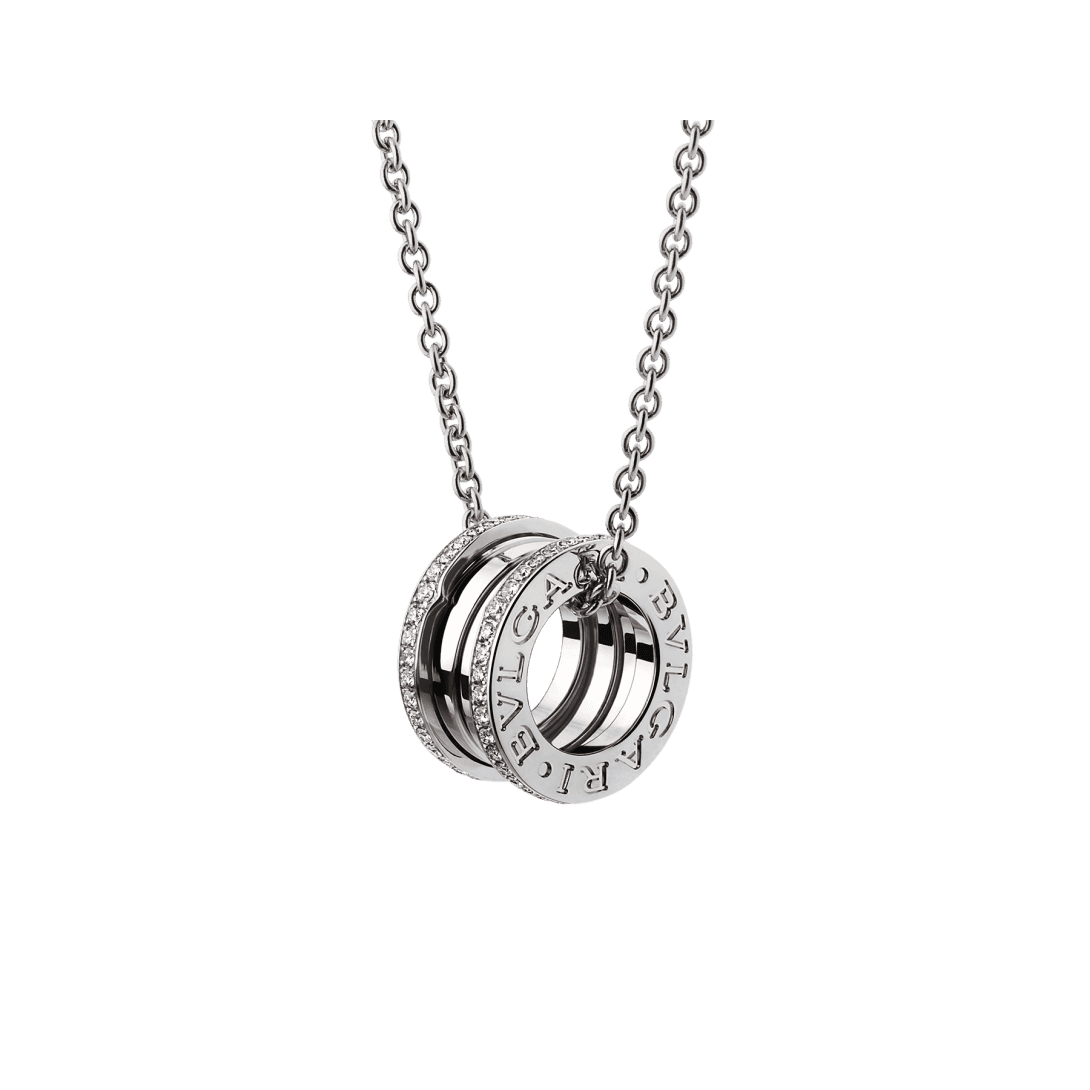 B.zero1 Necklace — White gold, diamonds — CL857027