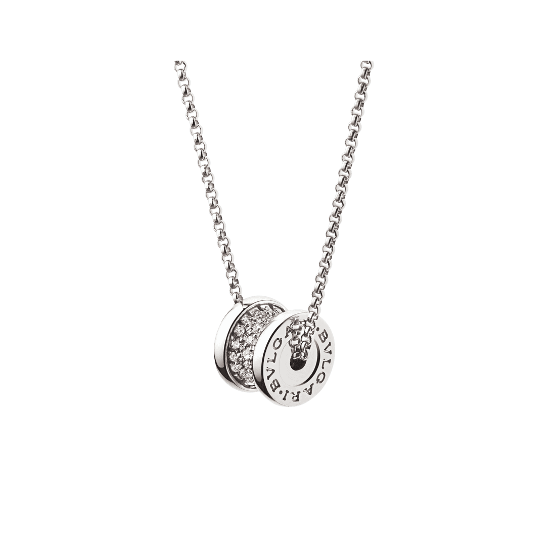 B.zero1 Necklace — White gold, diamonds — CL857519