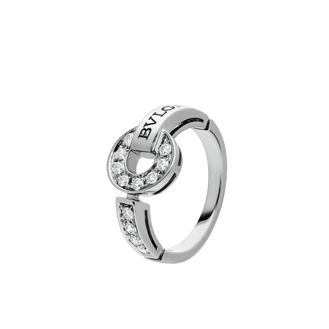 BVLGARI BVLGARI Ring — White gold, diamonds — AN854619