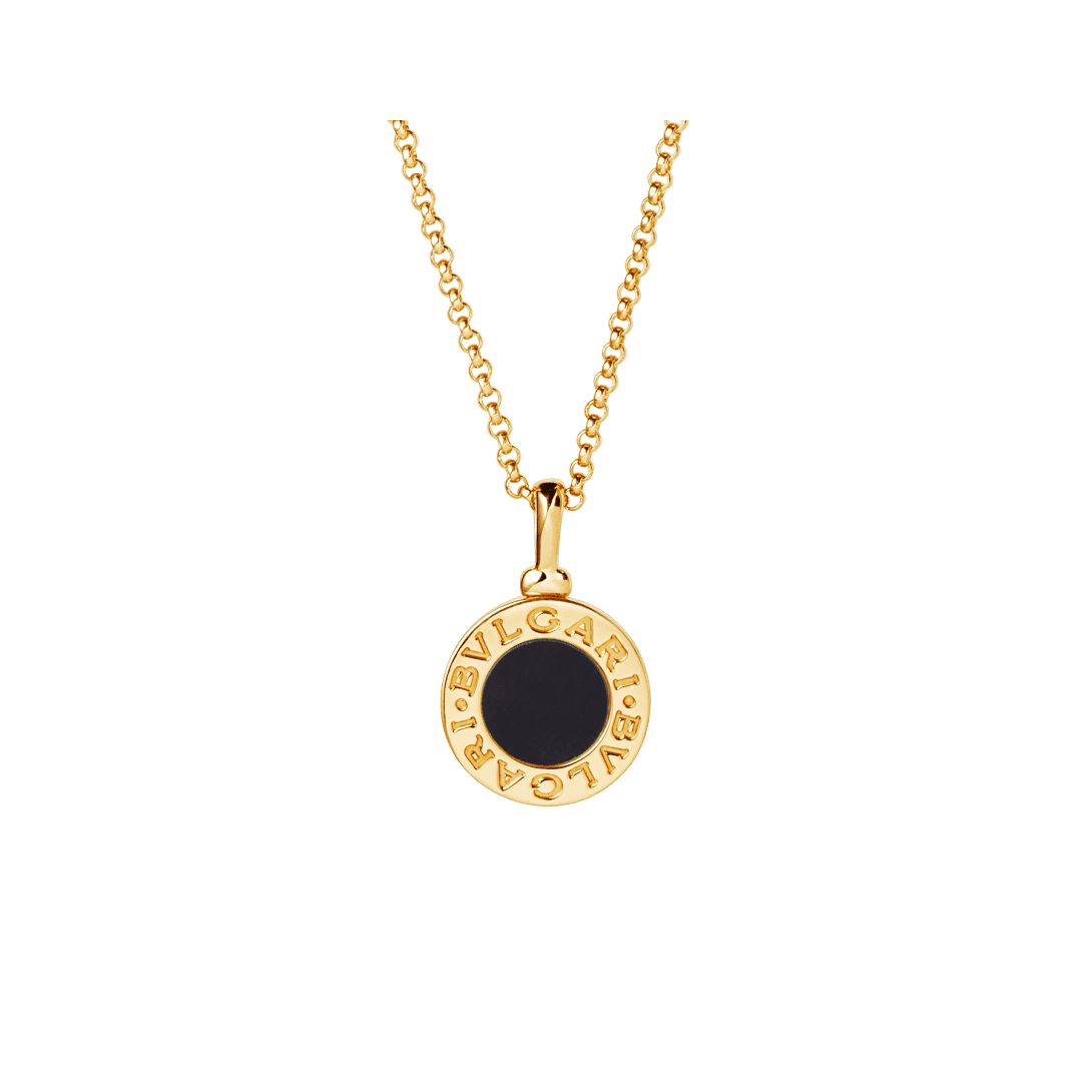 BVLGARI BVLGARI Necklace — Yellow gold, onyx — CL857216