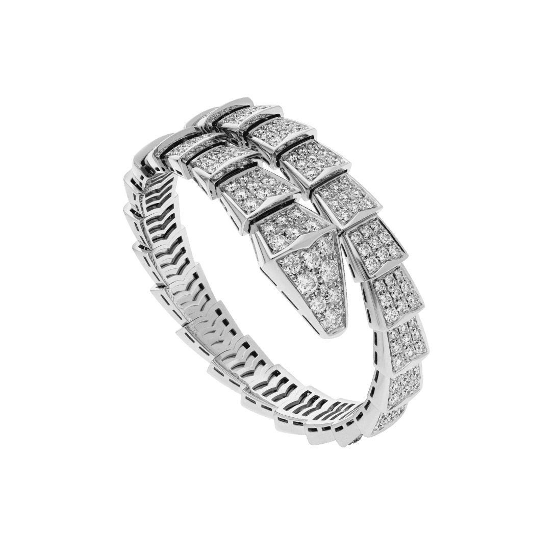 Serpenti Viper Bracelet — White gold, diamonds — BR855231