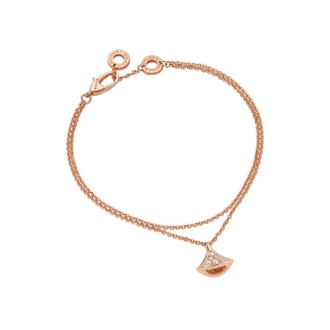 DIVAS’ DREAM Bracelet — Rose gold, diamonds — BR857363