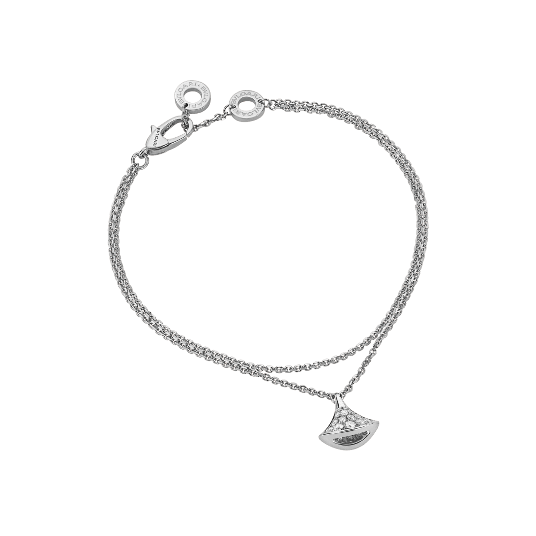 DIVAS’ DREAM Bracelet — White gold, diamonds — BR857493