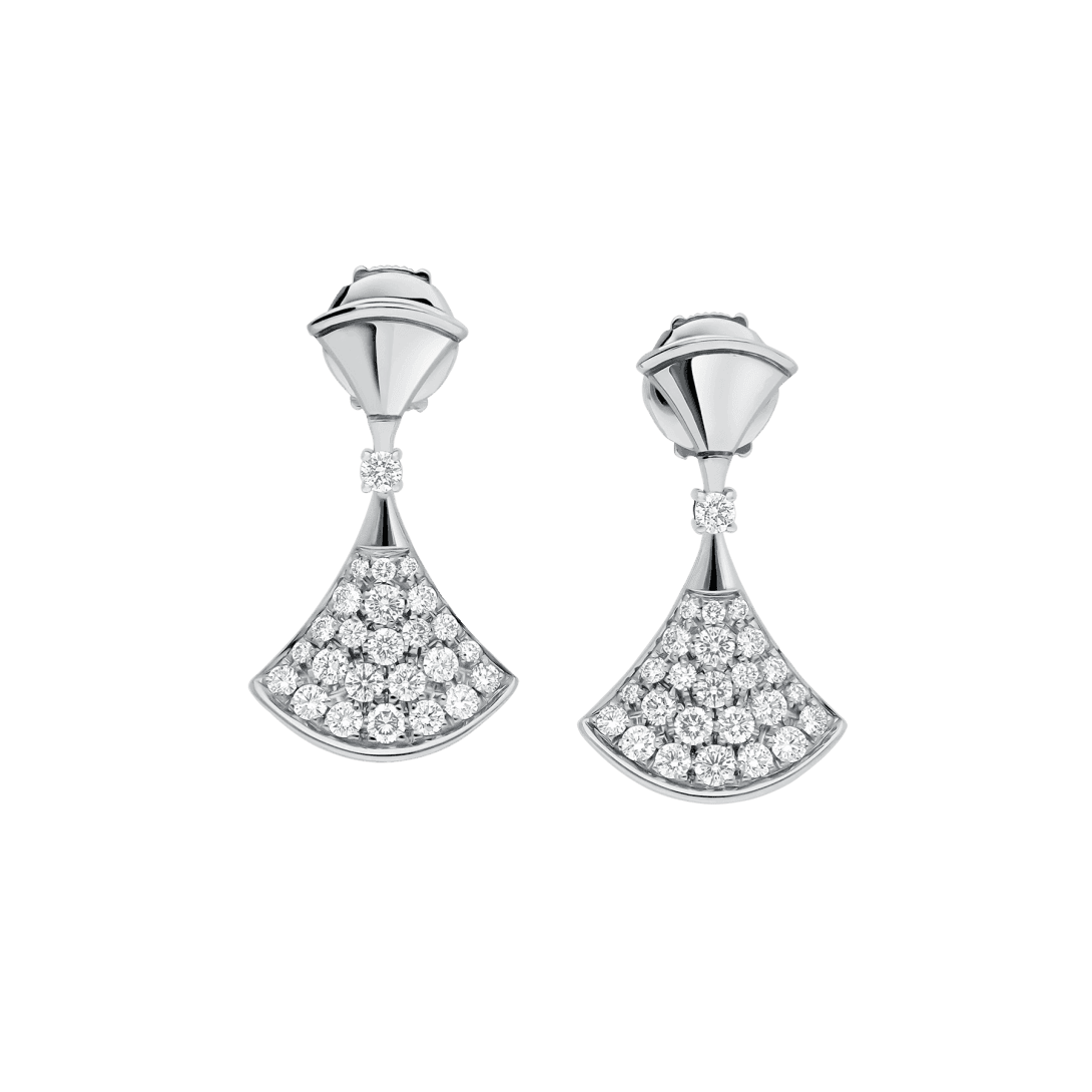DIVAS’ DREAM Earrings — White gold, diamonds — OR857498