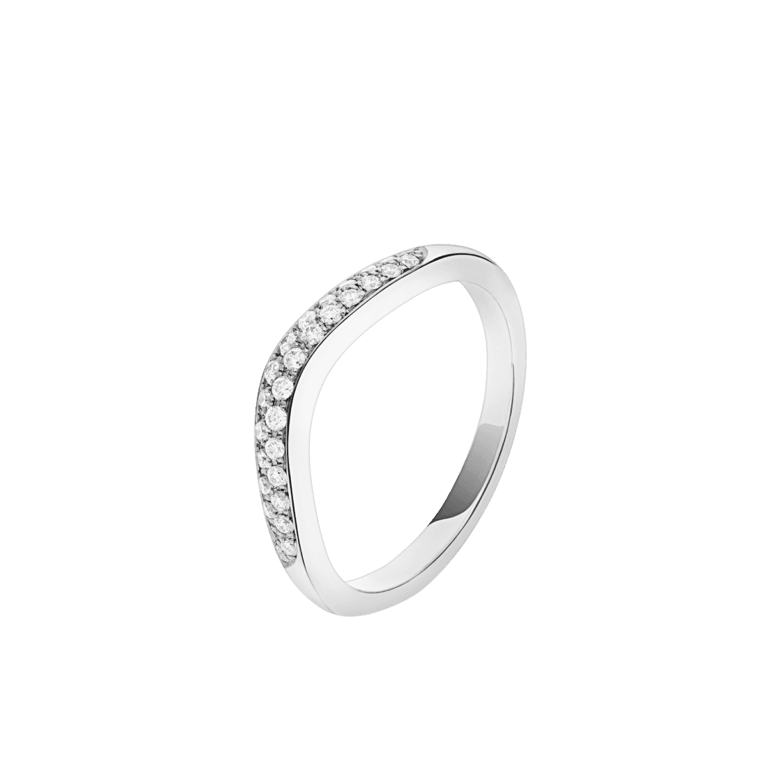 Fedi Wedding Ring — Platinum, diamonds — AN856079