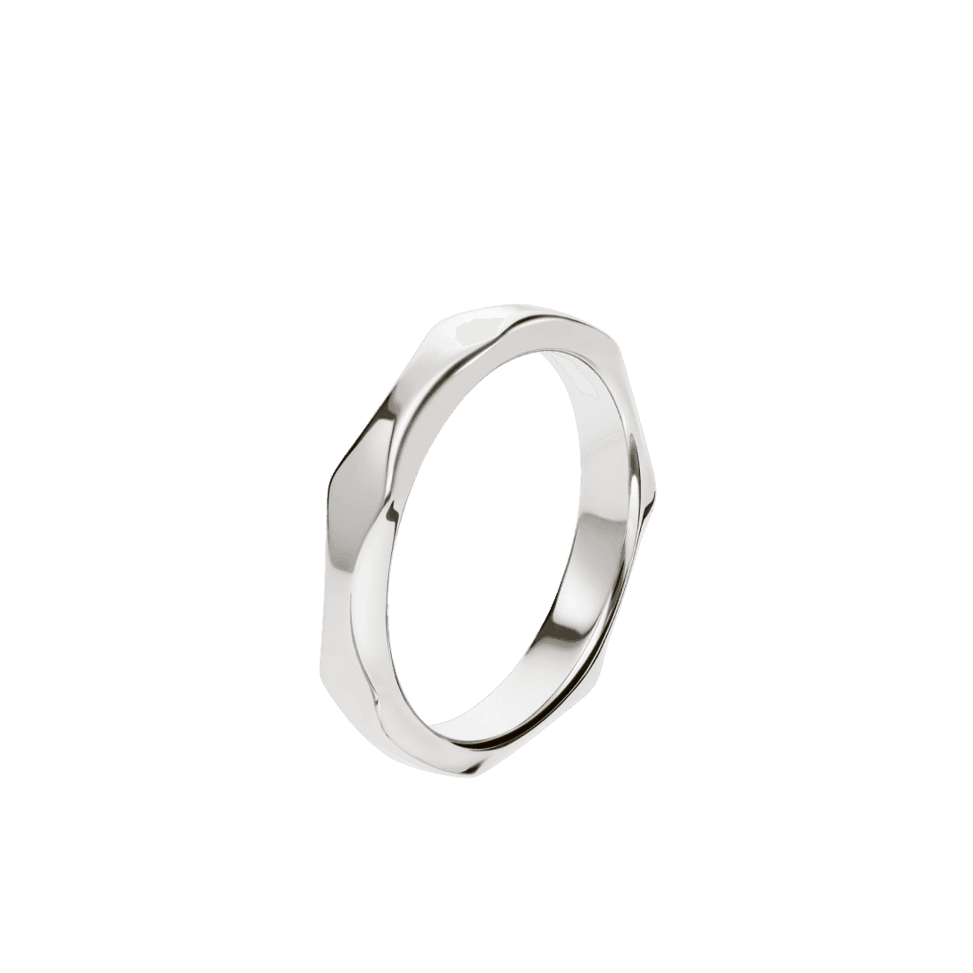 Infinito Wedding Band — Platinum — AN857693