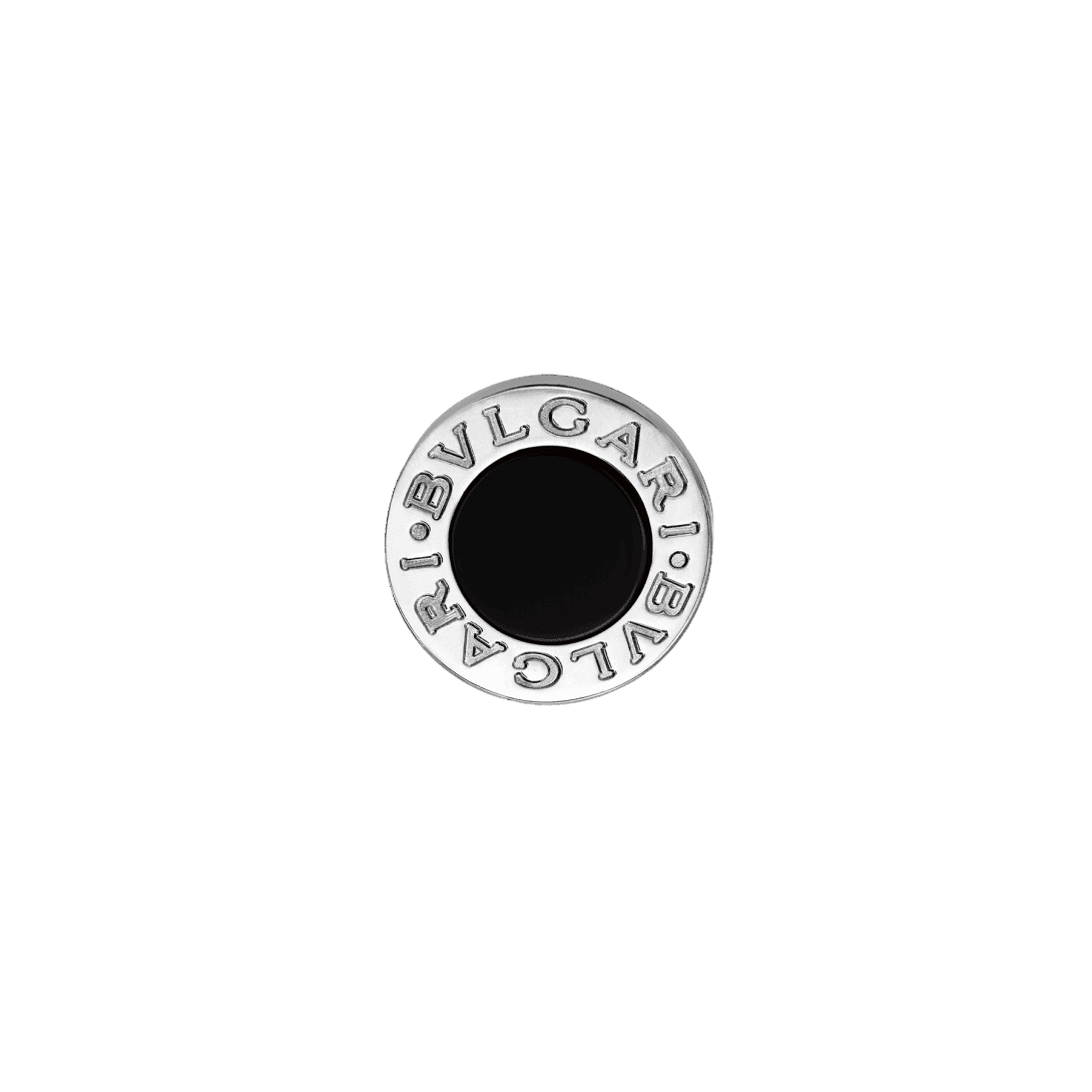 BVLGARI BVLGARI Single Earring — White gold, onyx — OR858583