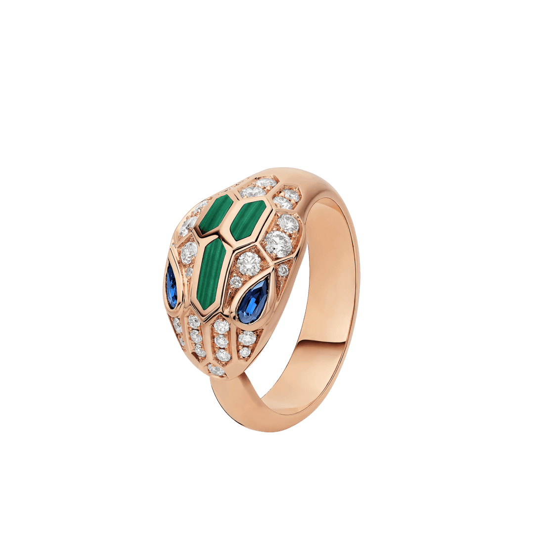 Serpenti Seduttori Ring — Rose gold — 356200