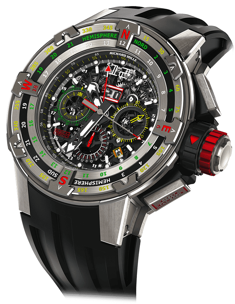 RM 60 Automatic Flyback Chronograph RM 60-01 — Carbon TPT® and Titanium