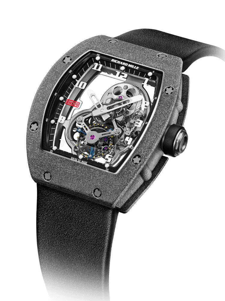 Tourbillon Felipe Massa RM 009 — Manual winding tourbillon movement with hours and minutes