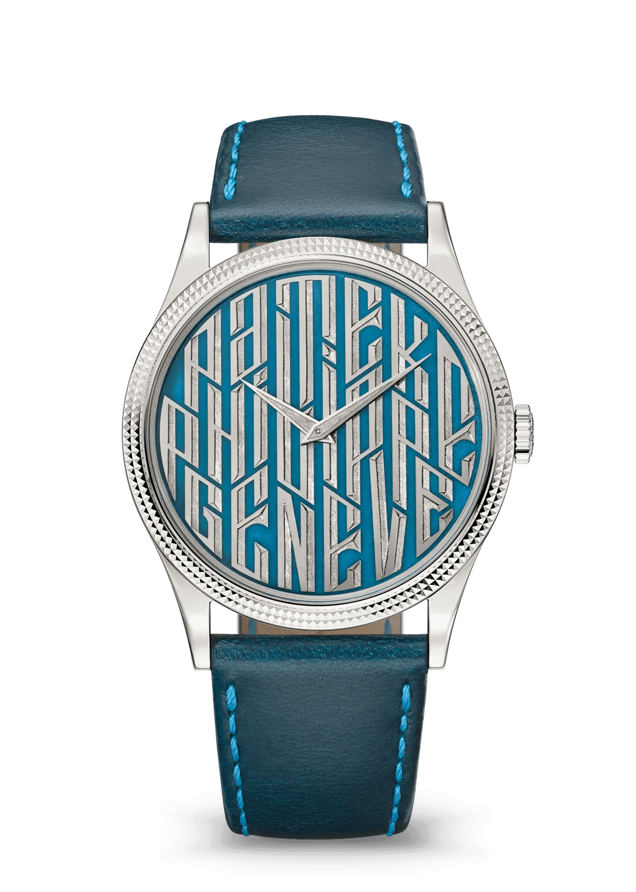 Rare Handcrafts 5177G-056 — Blue typography