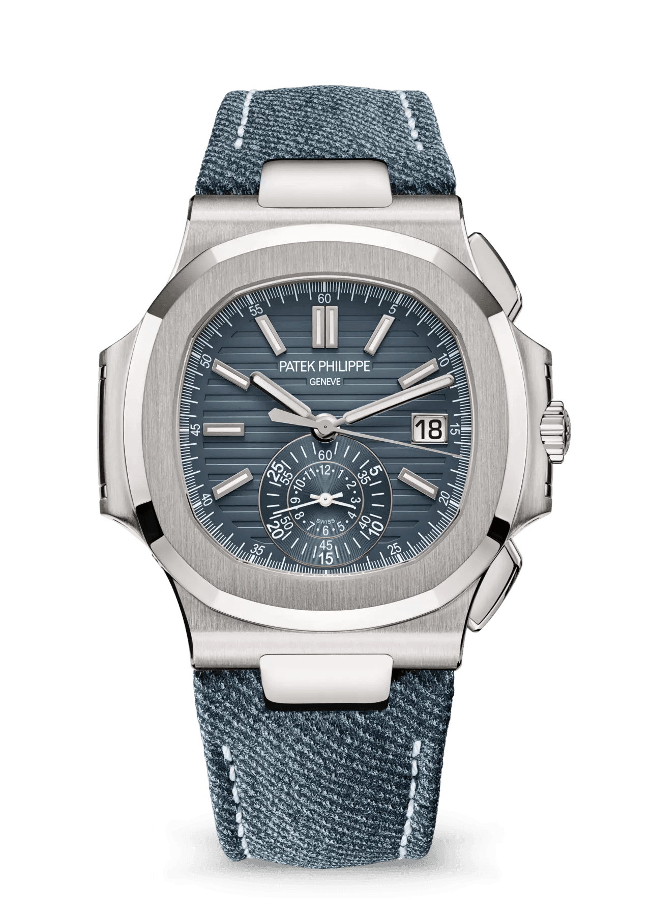 Nautilus 5980/60G-001 — White gold